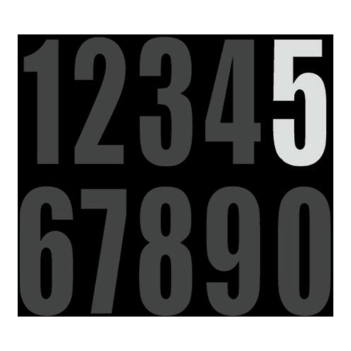 DRC Motion Standard Number MX3 White 5