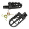Zeta Wide Foot Pegs - CRMO - Mid XR250/Motard/Bajaj, XR250R/400R