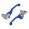 Zeta Pivot Lever Set FP - Yamaha TT-R125 - Blue