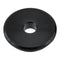 Zeta Aluminium Throttle Tube Replacement End Plug with O-Ring - Black