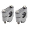 Zeta Bar Rise Kit - Height 19mm, 22.2mm Bar - Ti-Colour
