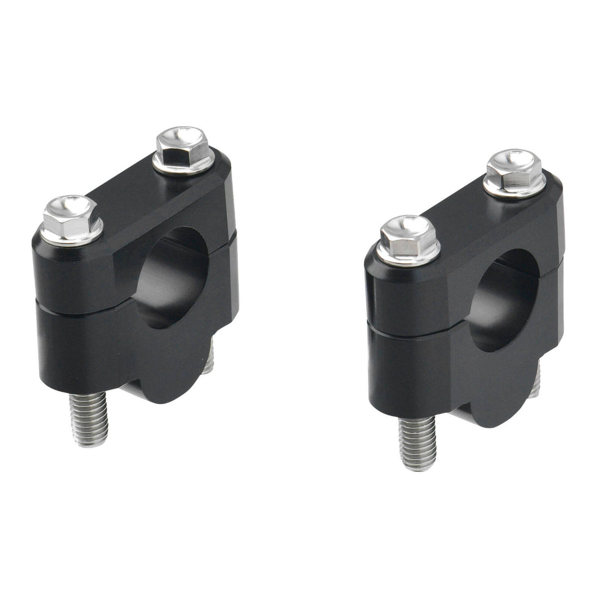 Zeta Bar Rise Kit - Height 19mm, 22.2mm Bar - Black