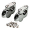Zeta Bar Rise Kit Offset: 20mm Height: 26mm 22.2mm Bar - Ti-Colour