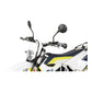 Zeta Pro Armor Bended Hand Guard - Titanium Colour