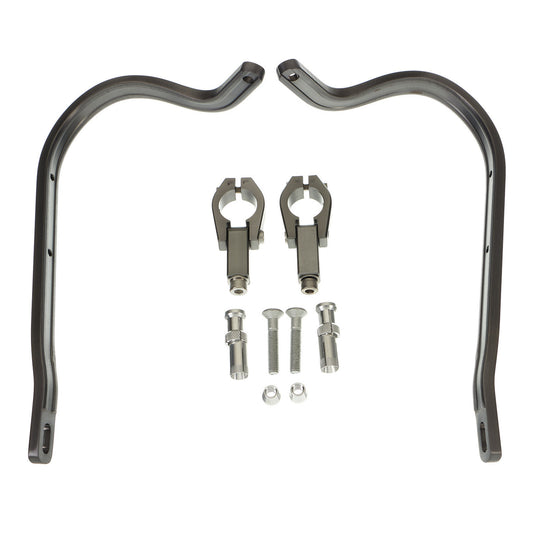 Zeta Armor Bended Hand Guard for 28.6mm Bar - Titanium Colour
