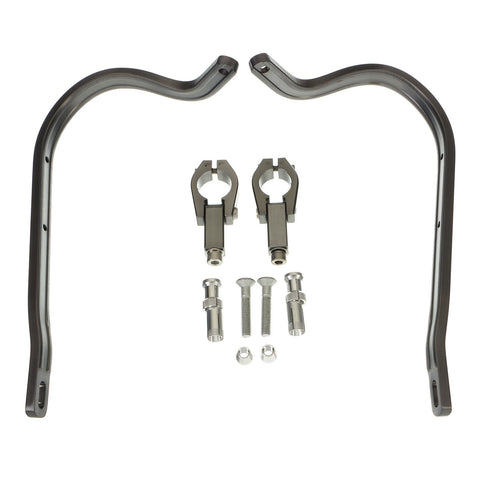 Zeta Armor Bended Hand Guard for 28.6mm Bar - Titanium Colour
