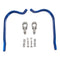 Zeta Armor Bended Hand Guard for 28.6mm Bar - Blue