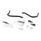 Zeta Armor Handguard XC Kit for 28.6mm Bar - Black / White