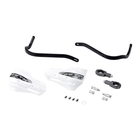 Zeta Armor Handguard XC Kit for 28.6mm Bar - Black / White