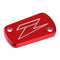 Zeta Rear Brake Reservoir Cover Suzuki RM/RMZ, Kawasaki KX/KXF - Red