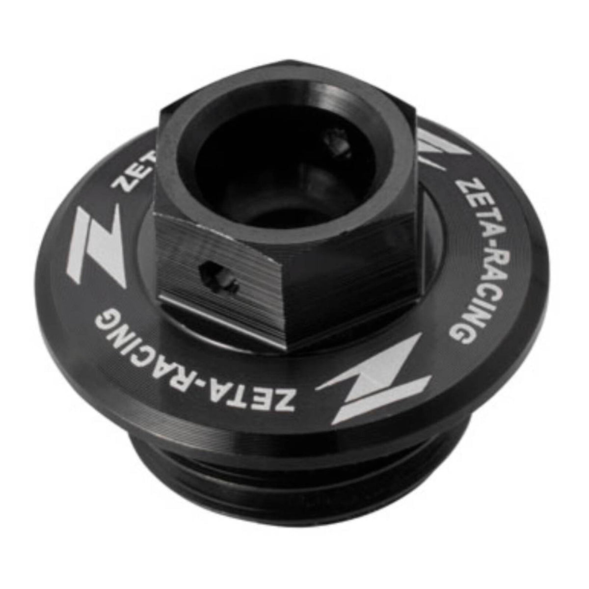 Zeta Oil Filler Plug Honda CR/CRF, Yamaha YZ/YZF/WRF, Kawasaki KLX - Black