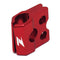 Zeta F-Brake Line Clamp Kawasaki KXF/KLX, Suzuki RM/RMZ - Red