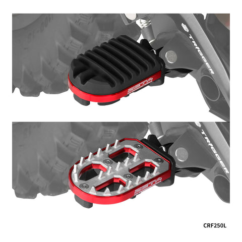 Zeta Adventure Foot Pegs CRF250L/Rally '12- CRF1000L/1100L '