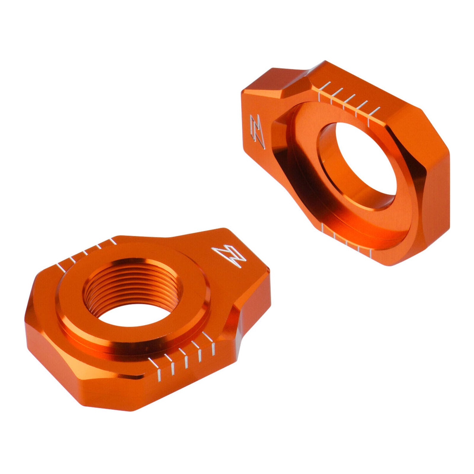 Zeta Rear Axle Block KTM SX/XS '23-,EXC/XC-W '24- Orange