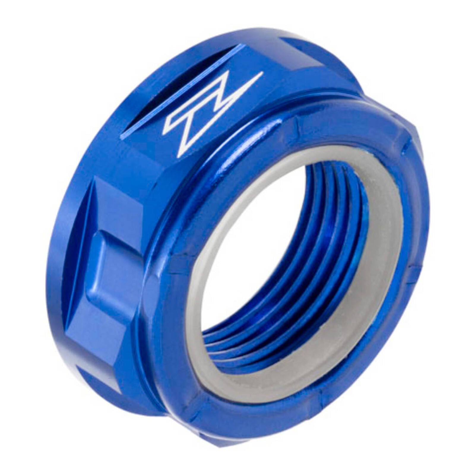 Zeta Axle Nut M22X32-P1.5 H12L - Blue