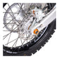 Zeta Axle Nut M22X30-P1.5 H17 - Orange