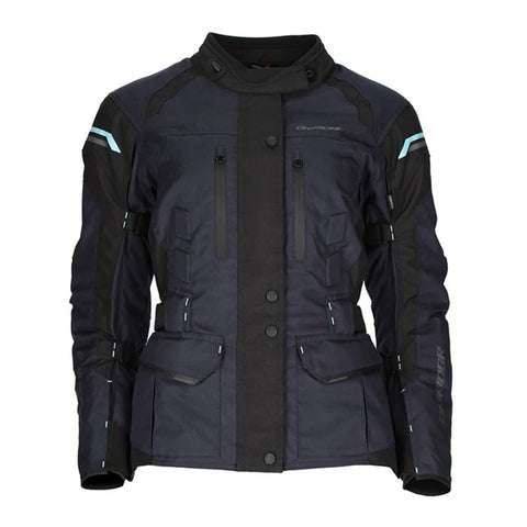 Dririder Compass 4 Ladies' Jacket - Navy / Sky Blue