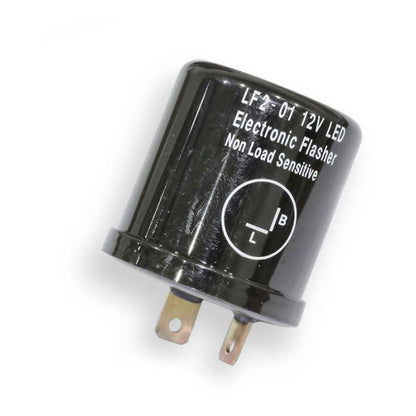 Whites Flasher Relay LED Universal 12V 2 Pin CAN Style