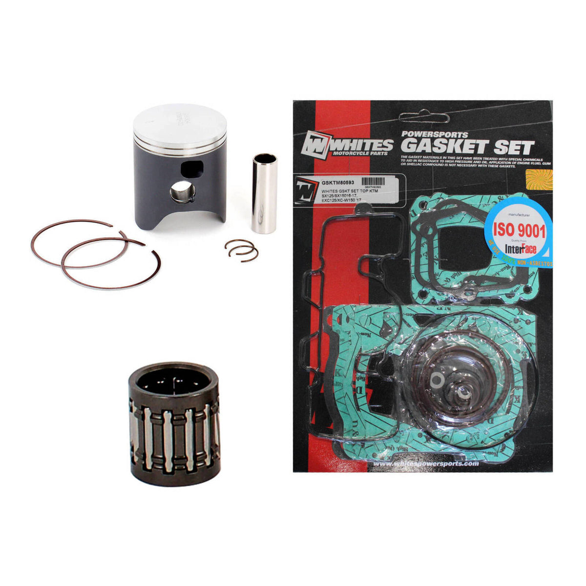 Top End Rebuild Kit (B) KTM 150 SX '16-'17 - Single Ring