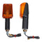 Whites Flasher Universal Long Mount Carbon (Pair)
