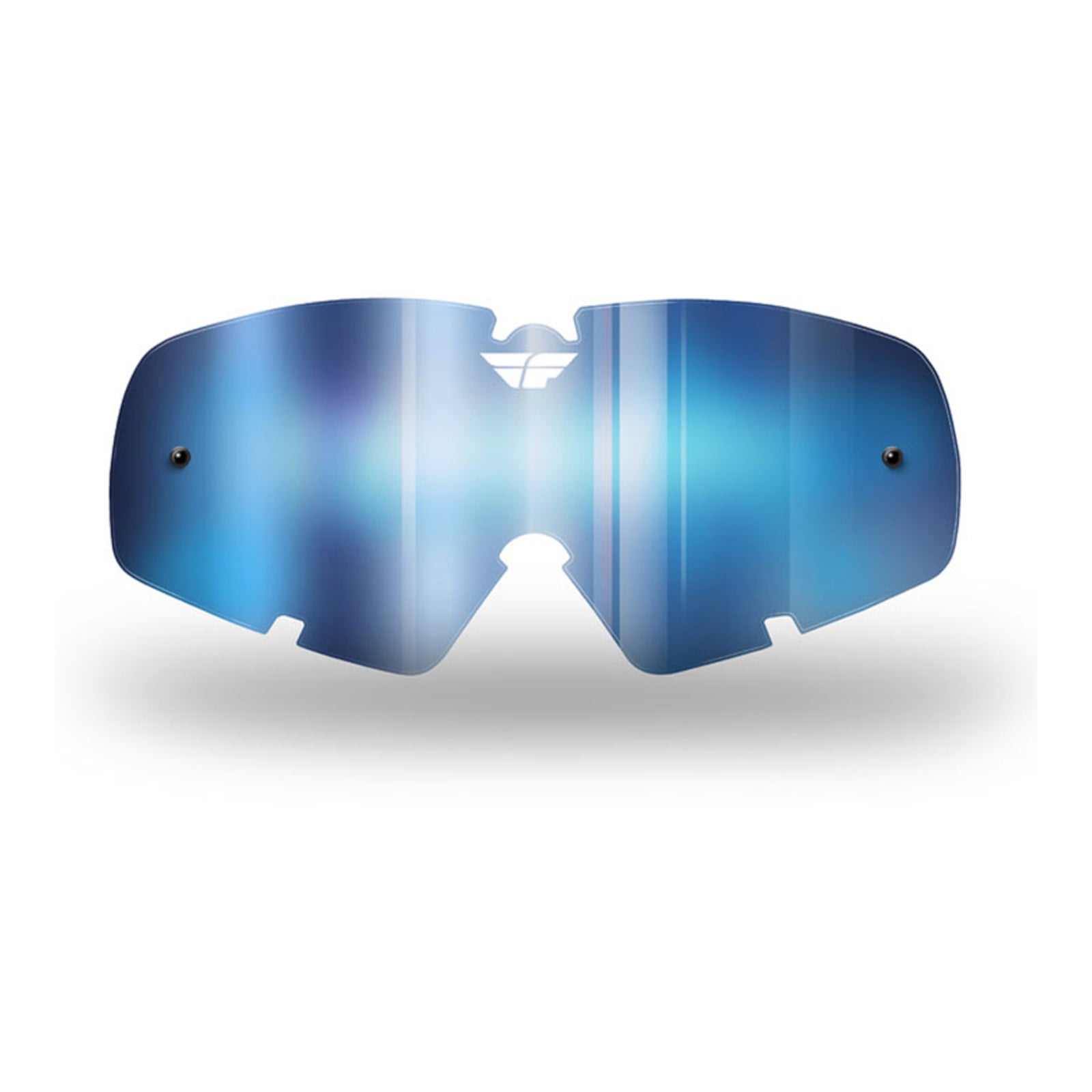 FLY ZONE/FOCUS GOGGLE LENS (2012-2018) YTH BLU MIRROR/ SMO