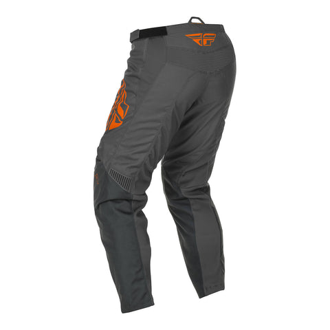 Fly Racing F-16 Youth Pant - Grey / Orange