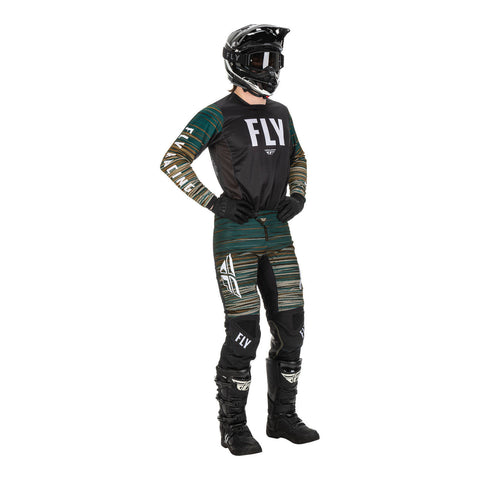 Fly Racing Kinetic Wave Pant - Black / Rum