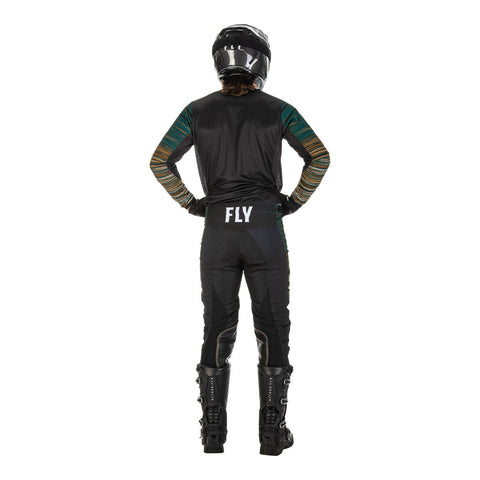 Fly Racing Kinetic Wave Pant - Black / Rum
