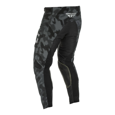 Fly Racing Kinetic Special Edition Tactic Pant - Black / Grey Camo