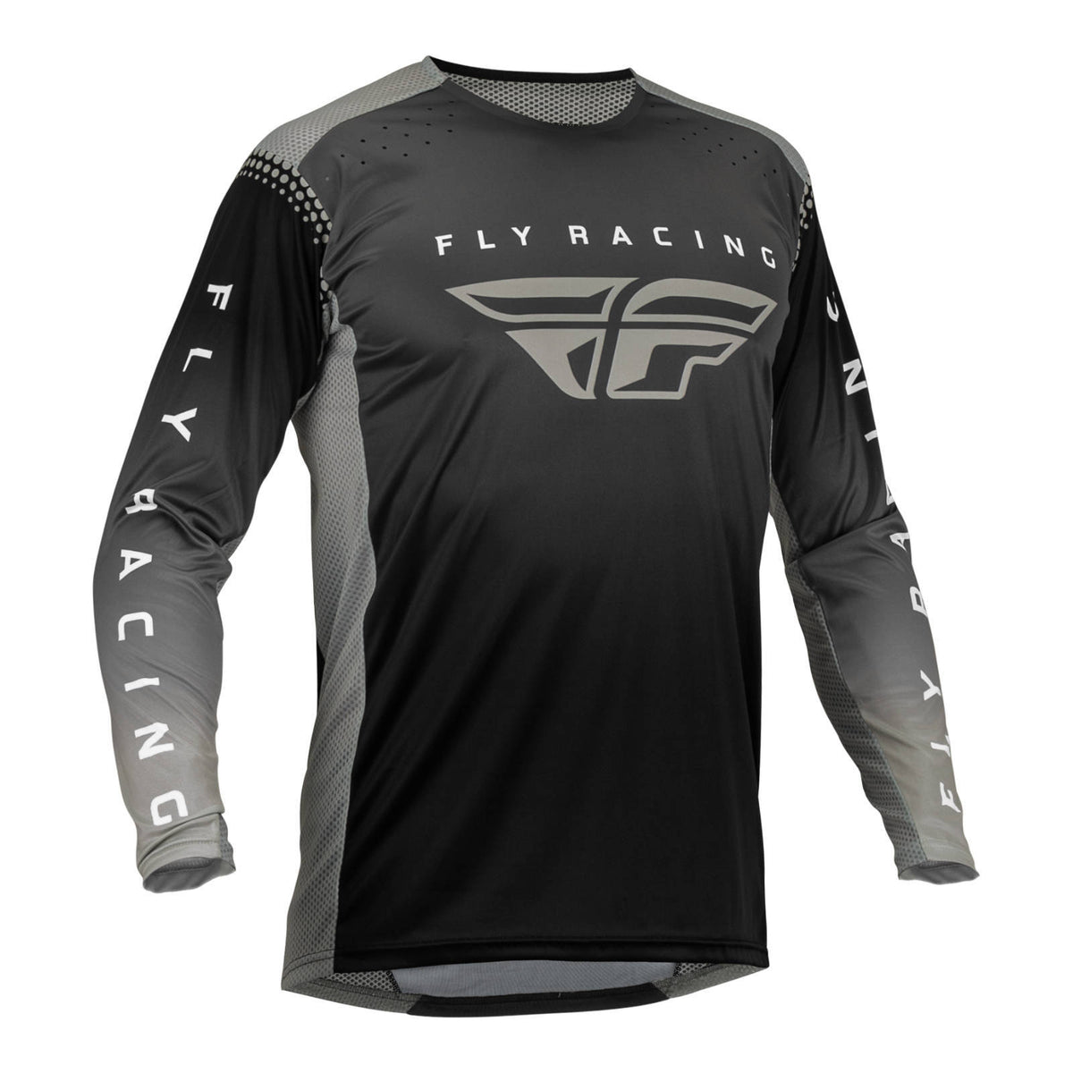 Fly Racing Lite Hydrogen Jersey - Black / Grey