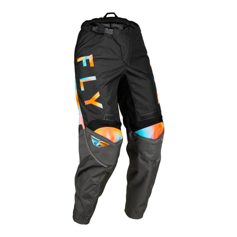 Fly Racing Ladies F-16 Pant - Grey / Pink / Blue