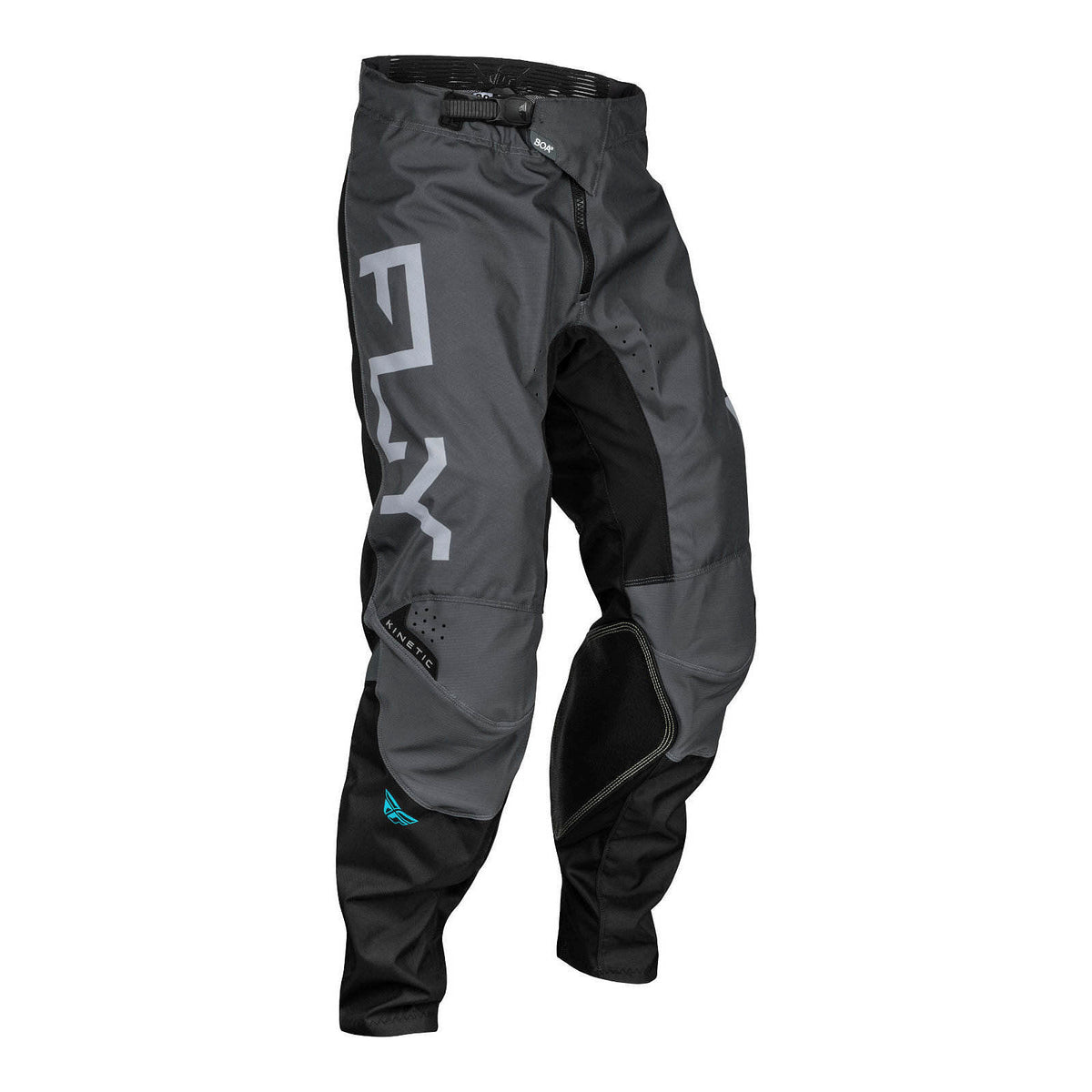 FLY Racing Kinetic Reload Pants - Charcoal / Black / Blue Iridium