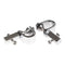 Whites Foot Peg Clamp & Mount - Circular
