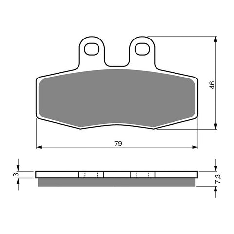 GOLDfren Brake Pads - S3 Sintered Sports
