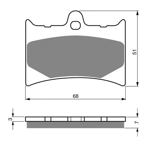 GOLDfren Brake Pads - K5 Off-Road Racing