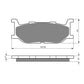 GOLDfren Brake Pads - S3 Sintered Sports