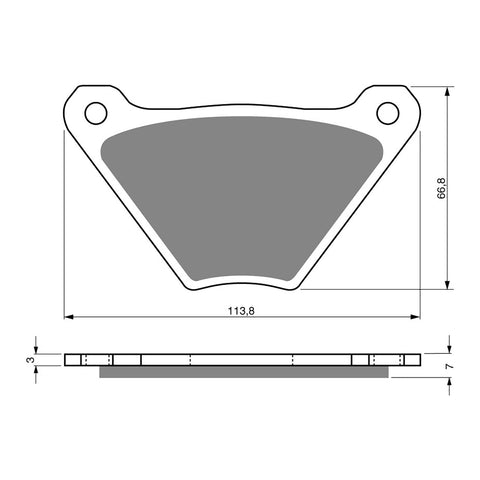 GOLDfren Brake Pads - S3 Sintered Sports