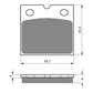 GOLDfren Brake Pads - GP6 Sintered Racing