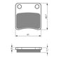 GOLDfren Brake Pads - S3 Sintered Sports