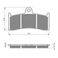 GOLDfren Brake Pads - K5 Off-Road Racing