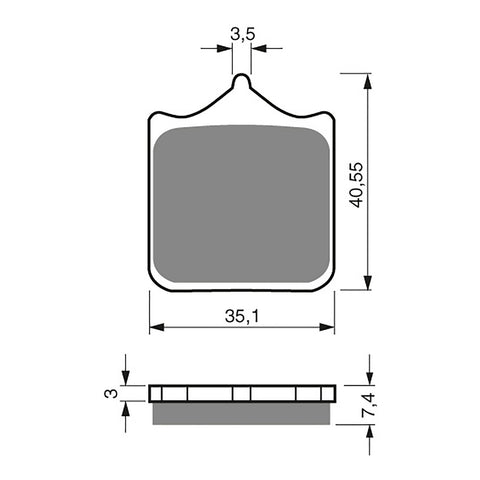 GOLDfren Brake Pads - S3 Sintered Sports