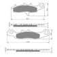 GOLDfren Brake Pads - K5 Off-Road Racing