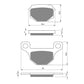 GOLDfren Brake Pads - S3 Sintered Sports