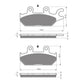 GOLDfren Brake Pads - K5 Off-Road Racing