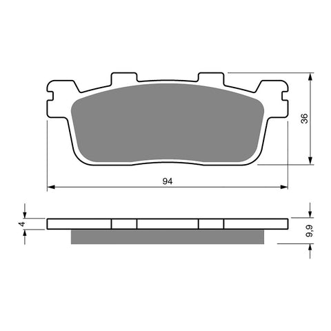 GOLDfren Brake Pads - S3 Sintered Sports