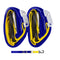 Gorillas Grip Tie Down 38mm S / HK Blue / Yellow Loop