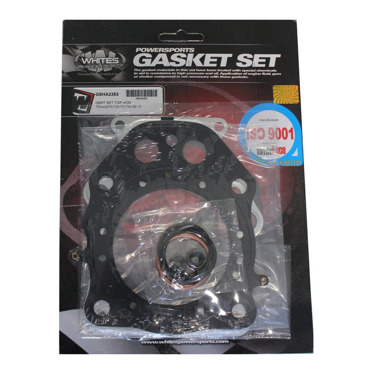 Whites Top Gasket Set Honda TRX420FE/FM/TE/TM '09-'15