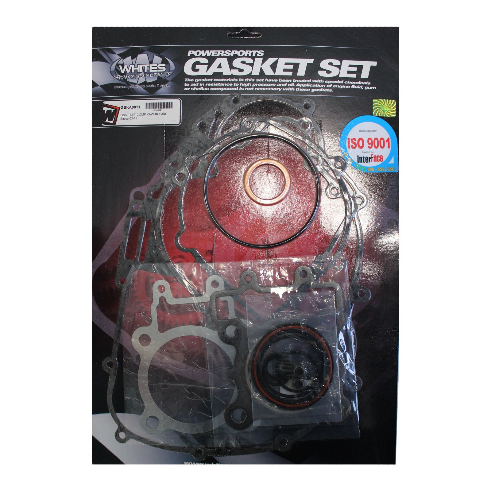 Whites Gasket Set - Complete for Kawasaki KLF250 Bayou ('03-'11)