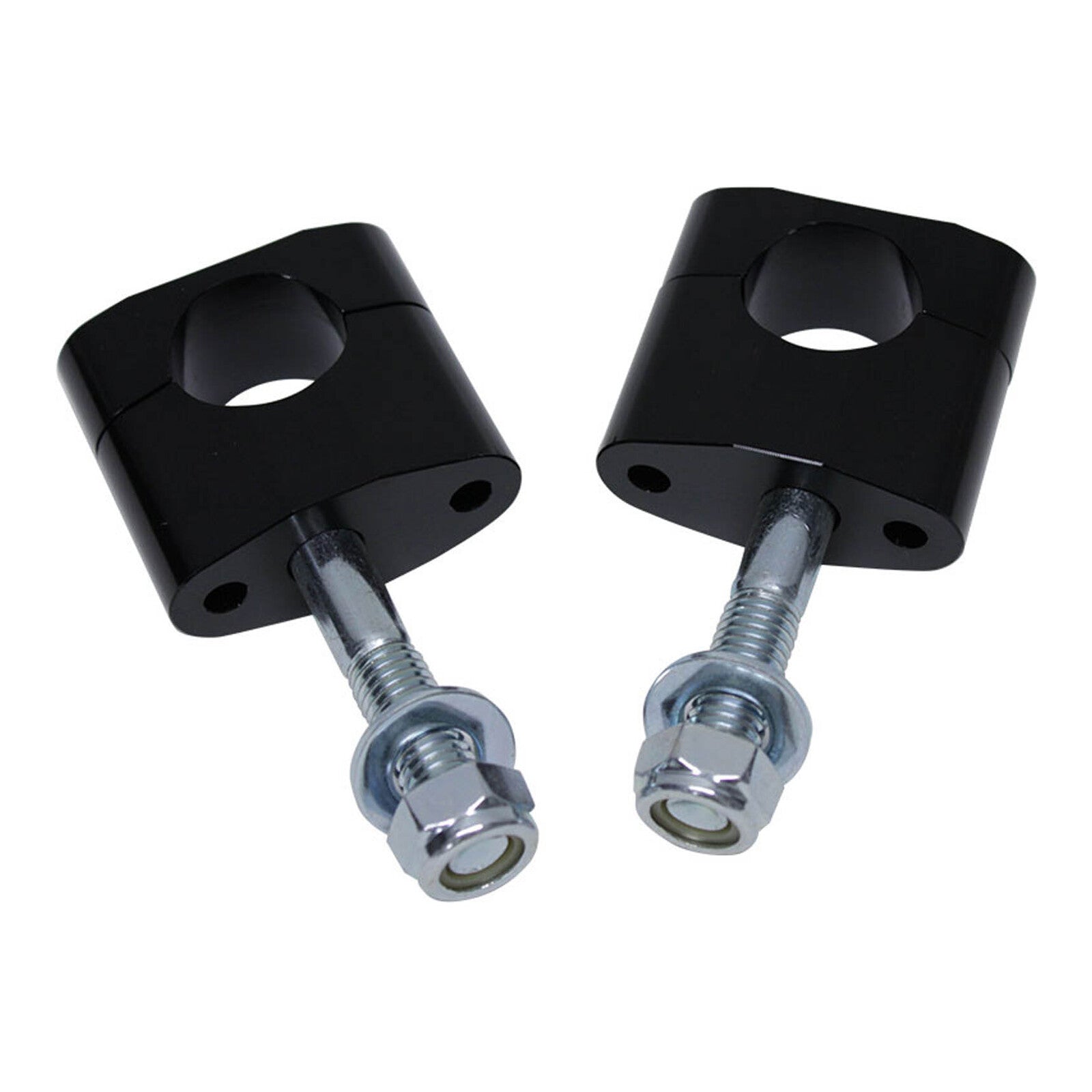 Whites Handlebar Mount 1-1/8 Taper Flat Black 12mm Bolt