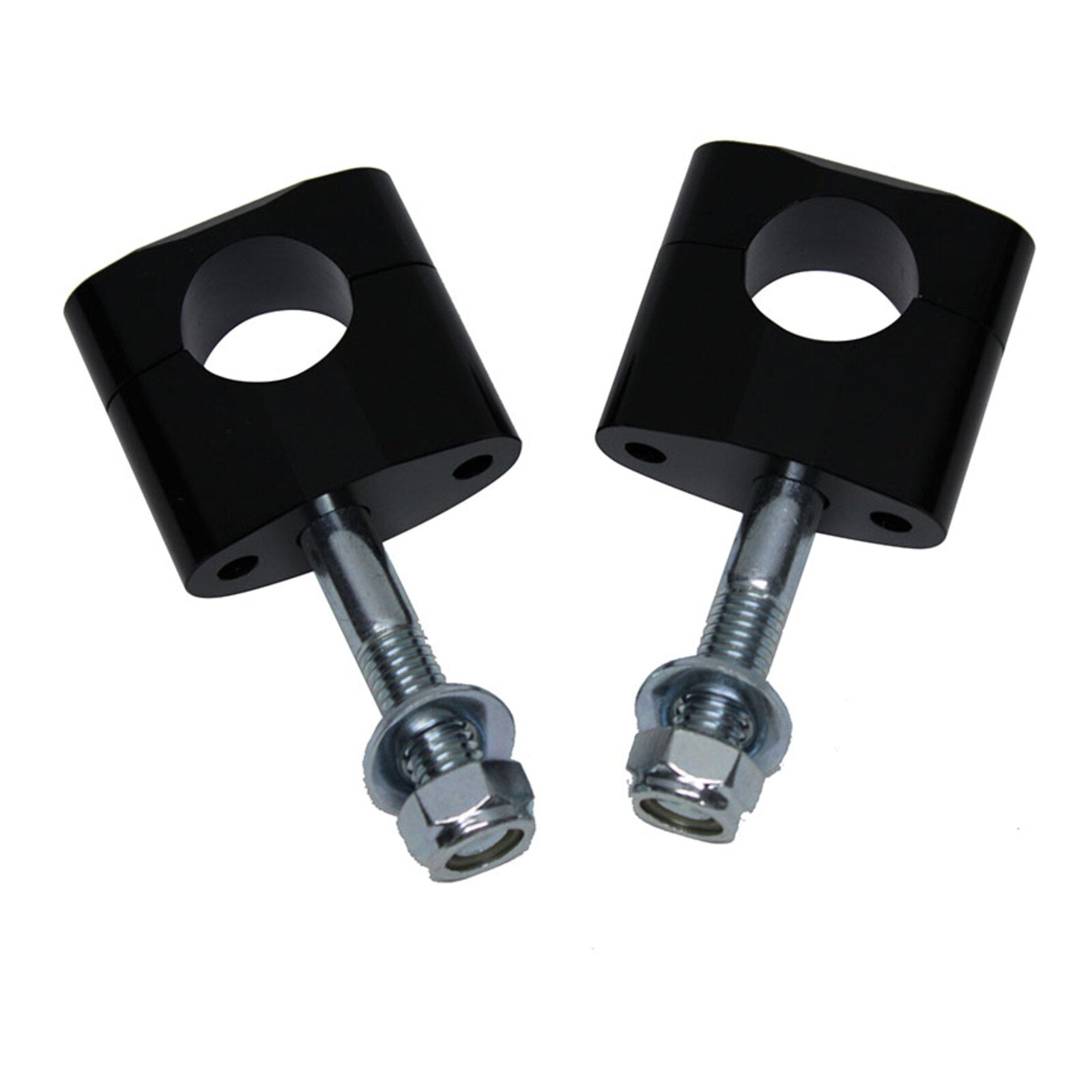 Whites Handlebar Mount 1-1/8 Taper Flat Black 12mm Bolt